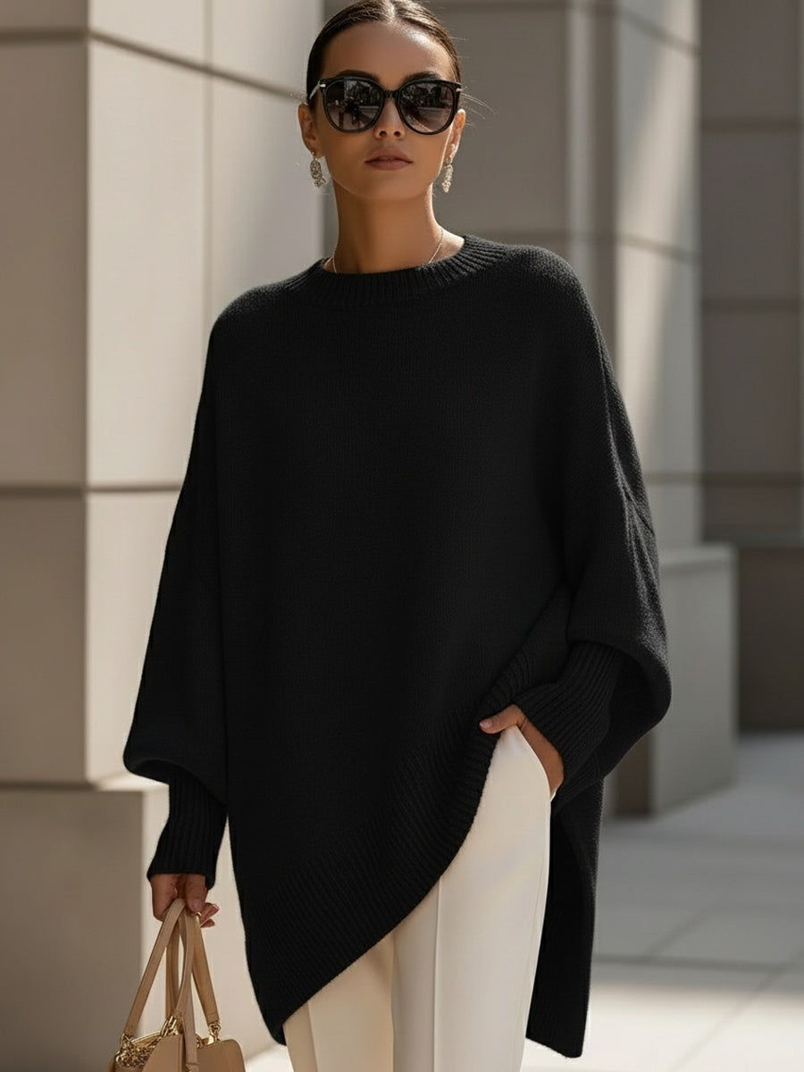 TOVE | Oversized strik i uldblanding