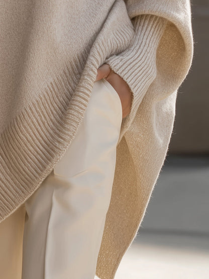 TOVE | Oversized strik i uldblanding